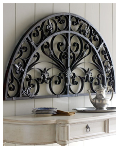 Arched Metal Wall Decor