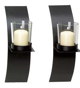Candle Wall Sconce Set