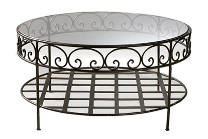 Wrought Iron Coffee Table