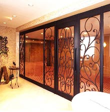 Wrought Iron Door Grill