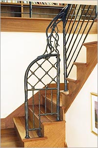 Custom Stair Rail Design