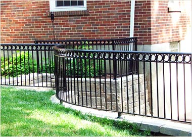 Custom Wrought Iron Fence