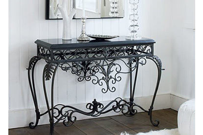 Ornamental Wrought Iron Table