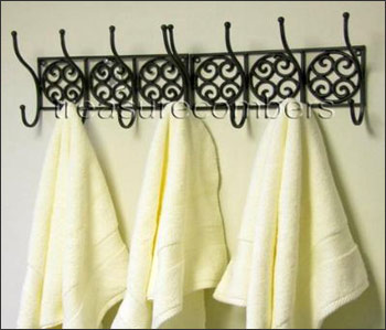 iron towel holders