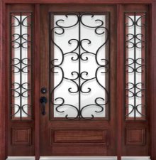 Wrought Iron Modern Grill Design