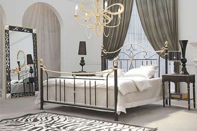 Modern Wrought iron Bed