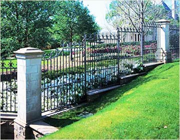 Wrought Iron Ornamental Fence