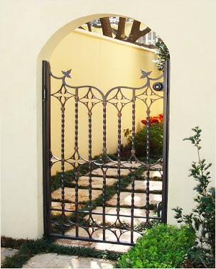 Wrought Iron Ornamental Gate