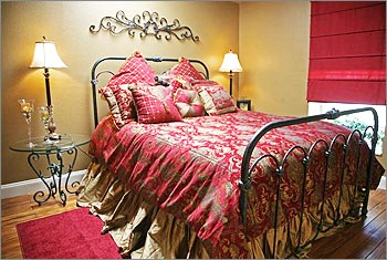 Simple Wrought Iron Bed Design