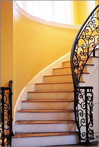 Wrought Iron Staircase Design