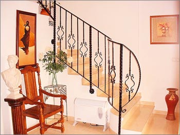 Wrought Iron Staircase