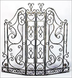 Wrought Iron Panel