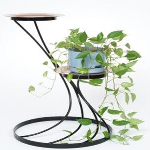 Decorative Wrought Iron Plant Stand