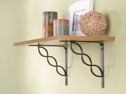 Wrought Iron Shelf Bracket 4