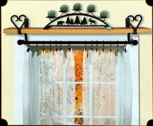 Wrought Iron Shelf Bracket 7