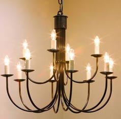 Wrought Iron Chandelier