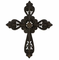 Decorative Wrought Iron Cross