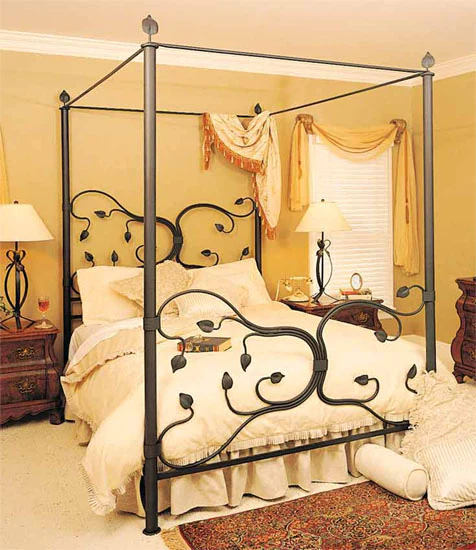 Wrought Iron Canopy Beds 