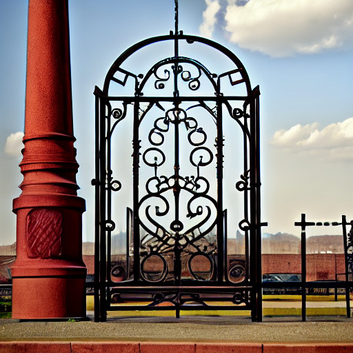 Wrought Iron Crosses