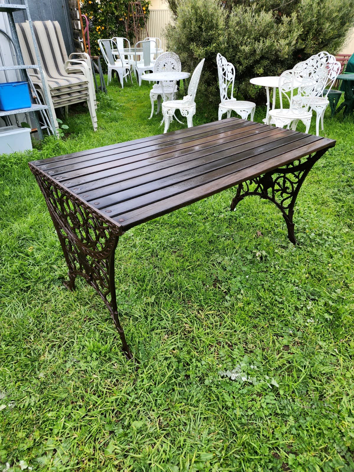 Wrought Iron Garden Tables