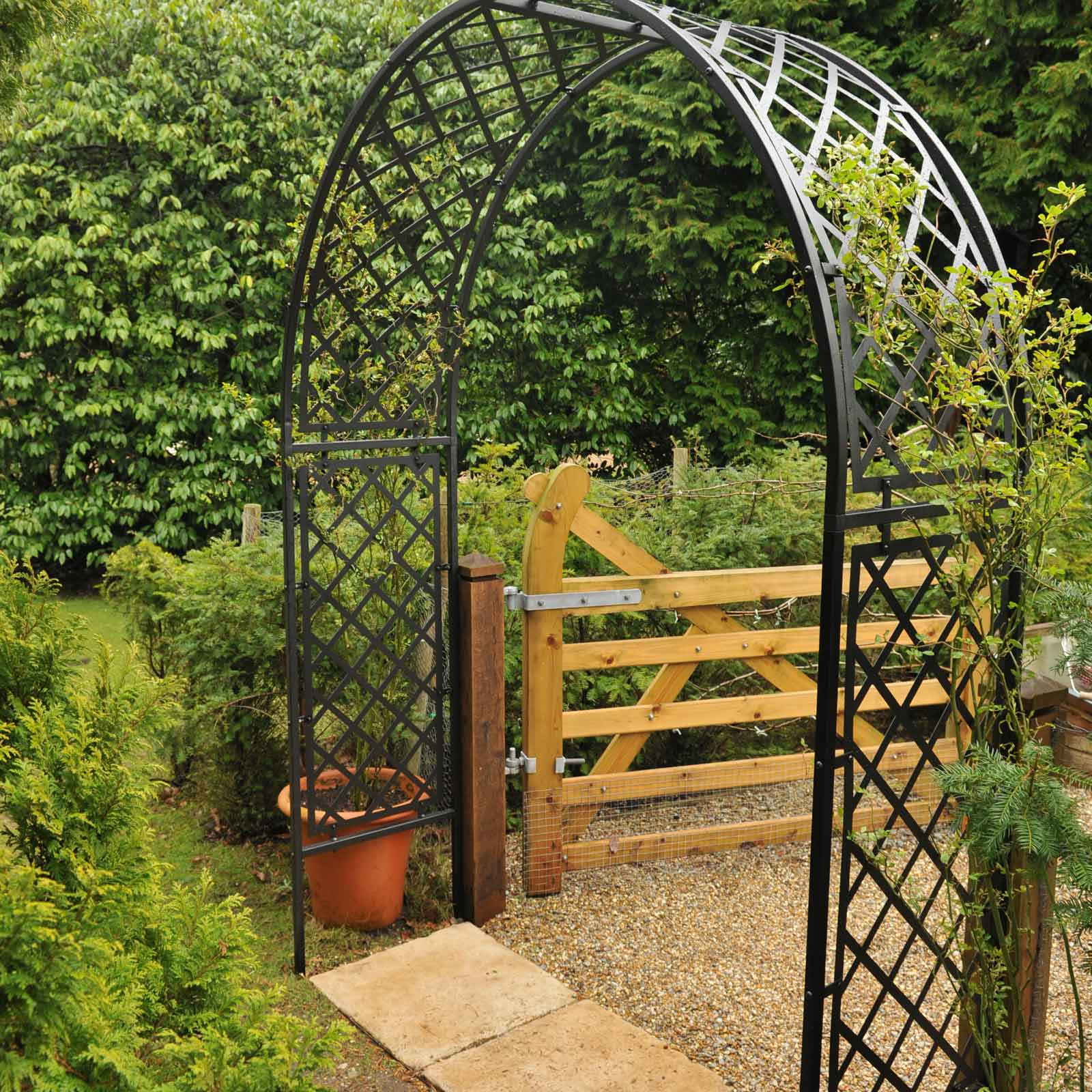 Wrought Iron Garden Gates