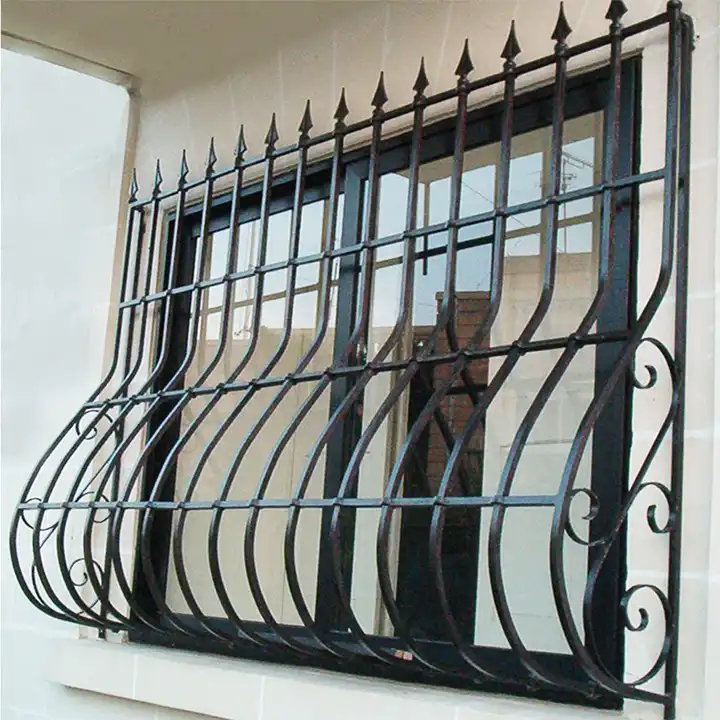 Wrought Iron Windows