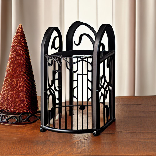 Wrought Iron Napkin Rings