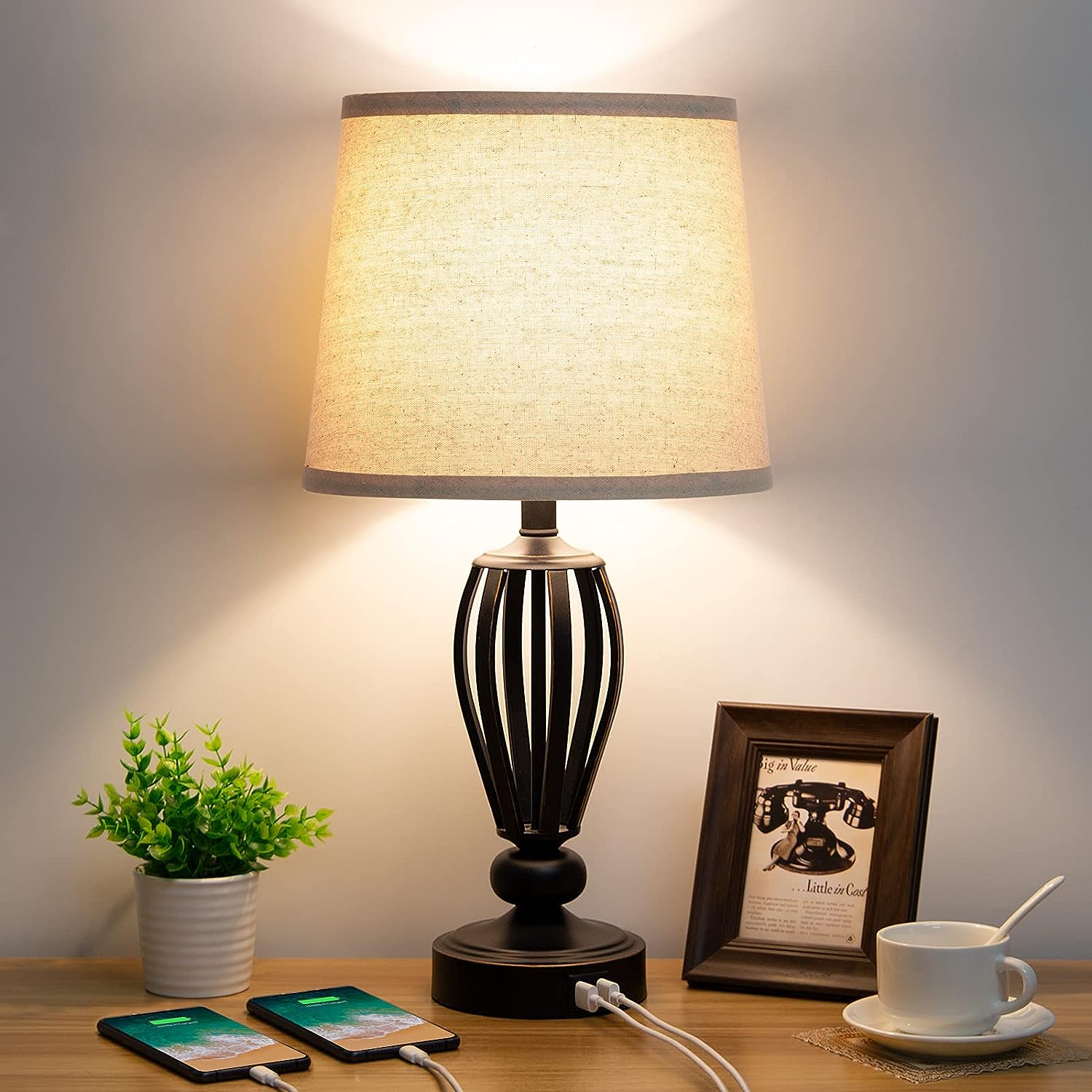 Wrought Iron Table Lamps